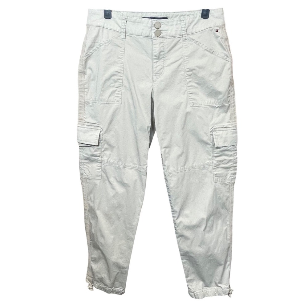 Tommy Hilfiger Khaki Chelsea Cargo Pants Women 4